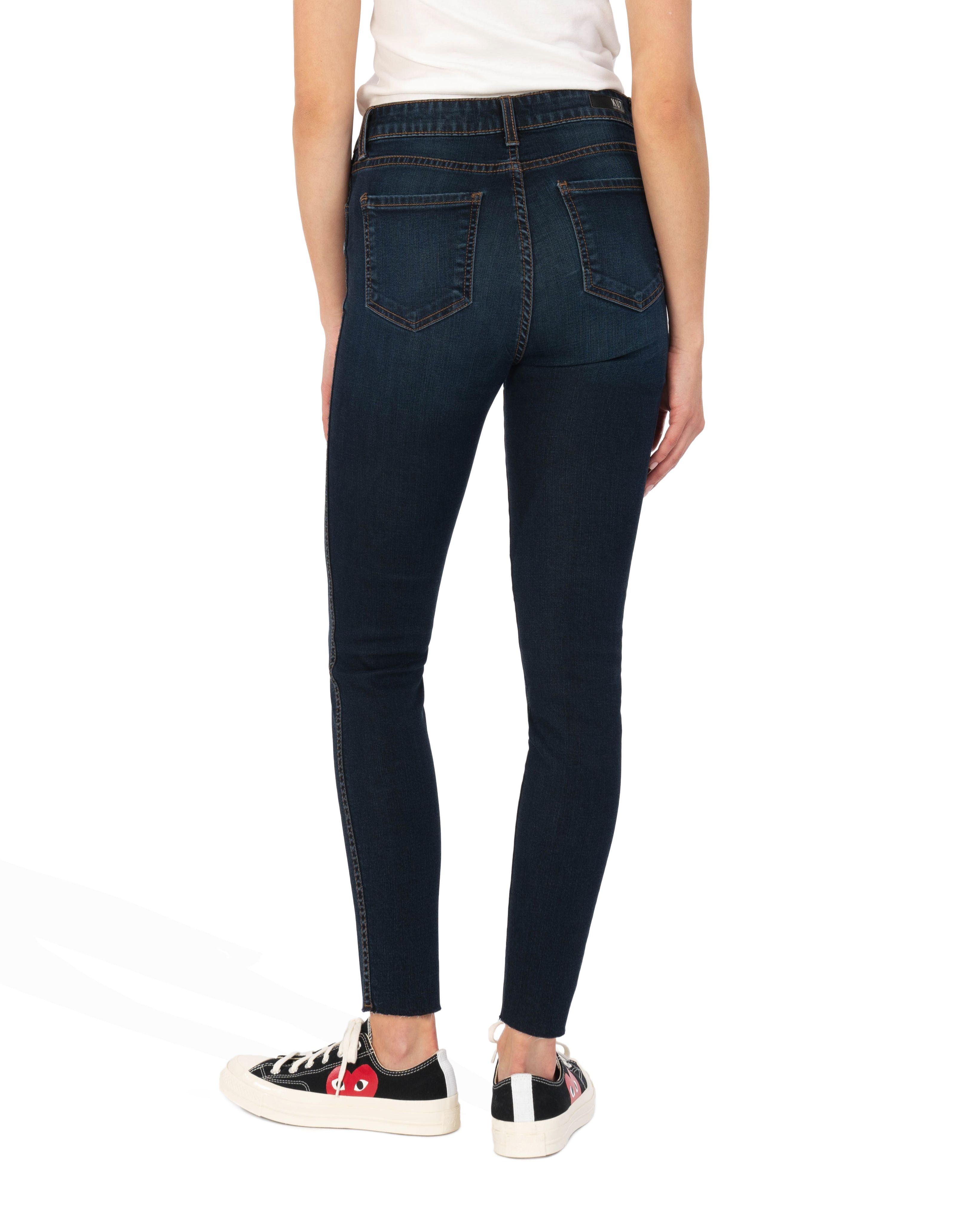 Connie - High Rise Fab Ab Slim Fit Ankle Skinny (Alter Wash)