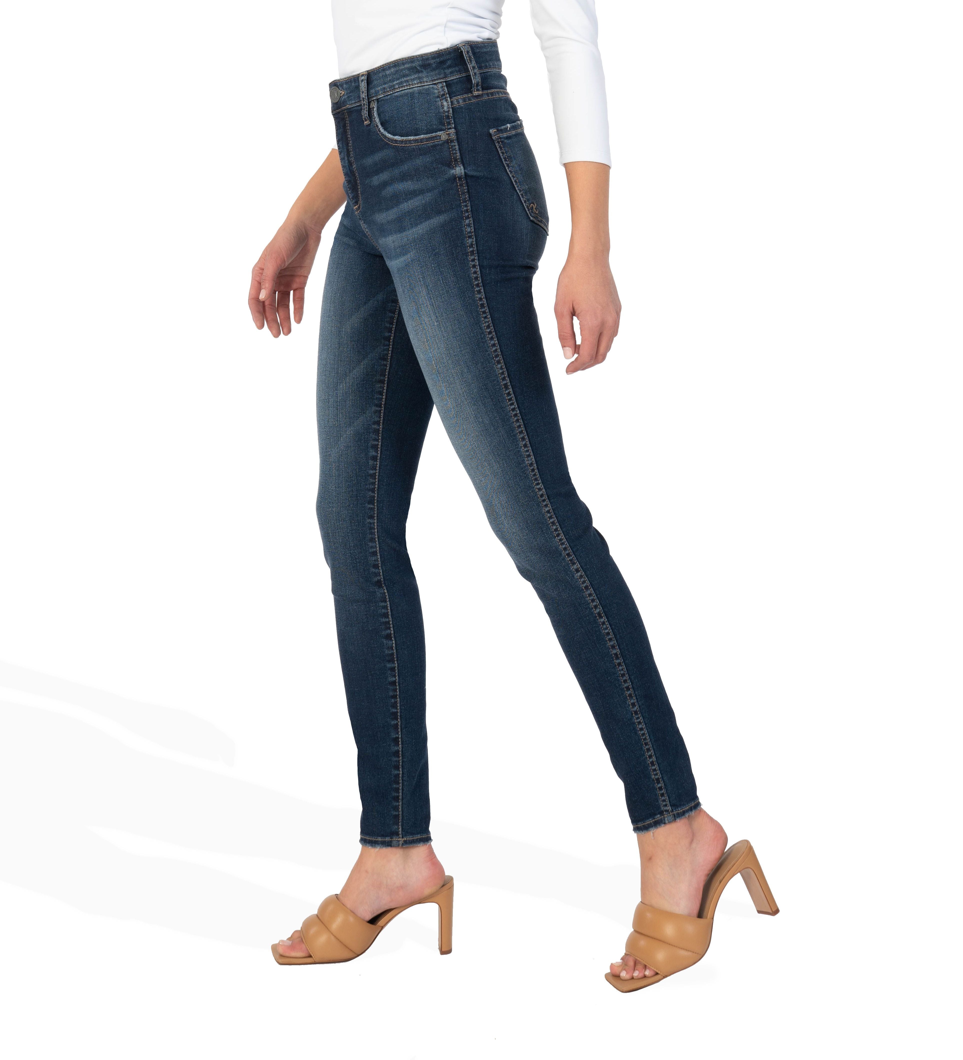 Mia High Rise Fab Ab Skinny-(Eco-Friendly-Legacy Wash)